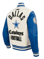 Dallas Cowboys Modern Classic Rib Varsity Jacket