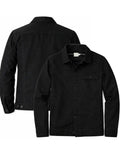 Damaris Thompson Black Cotton Trucker Jacket