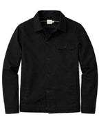 Damaris Thompson Black Cotton Trucker Jacket