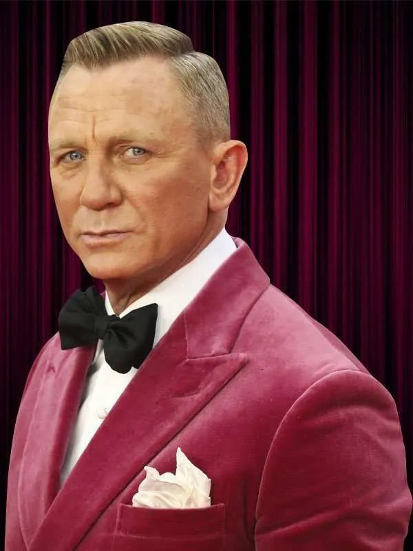 Daniel Craig Pink Jacket
