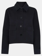 Danny Cassin Black Casual Cotton Jacket