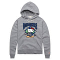 Dodgers Hello Kitty Hoodie In Gray