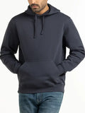 Domenic Hintz Mens Navy Blue Pullover Hoodie