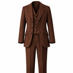 Donal Finn Young Sherlock Brown Suit