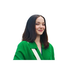 Dove Cameron 56 Days Wool Green Trench Coat