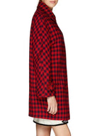 Emily Copper Emily In Paris Wool plaid Coat
