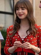 Emily Cooper Emily In Paris S03 Red Jacket