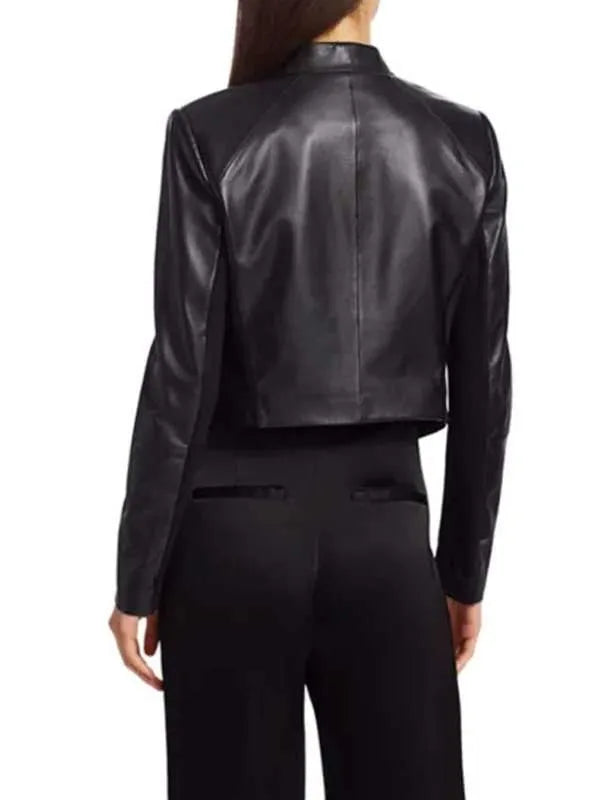 Emily In Paris Emily Cooper New  Leather Jacket
