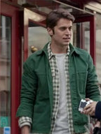 
Emily In Paris Gabriel Lucas Bravo Cotton Shacket
