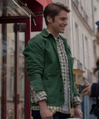 
Emily In Paris Gabriel Lucas Bravo New  Cotton Shacket
