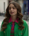 


Emily In Paris Lily Collins Green Coat