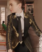 Emily In Paris Season 04 Lily Collins New  Blazer