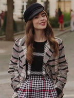 Emily In Paris Season 3 Emily Cooper Check Jacket