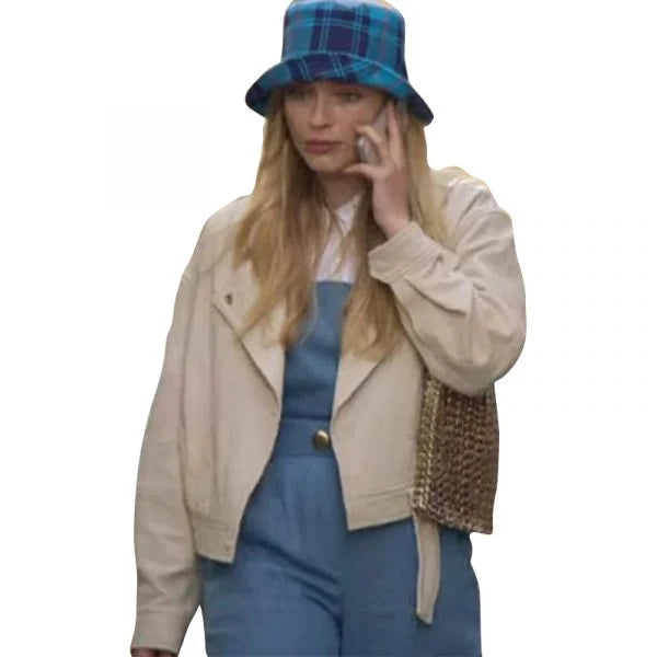 
  Emily in Paris S02 Beige Cotton Jacket
