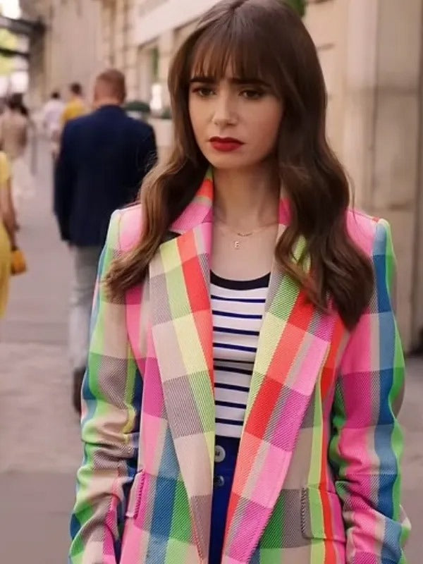 
  Emily in Paris S03 Lily Collins New  Blazer
