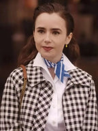 Emily in Paris S04 Lily Collins Cotton Jacket