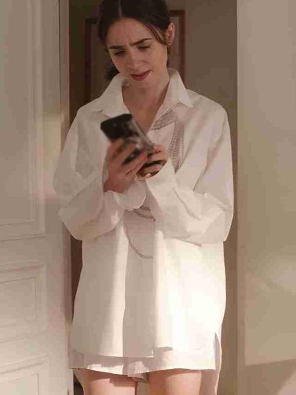 Emily in Paris S04 Lily Collins  Shirt