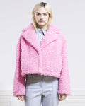  Emma Myers Wednesday 2022 Faux Fur Jacket