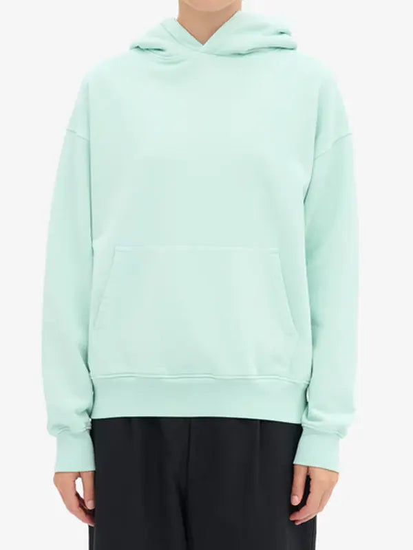 Emma Women's Light Green Oversize Pullover Hoodie