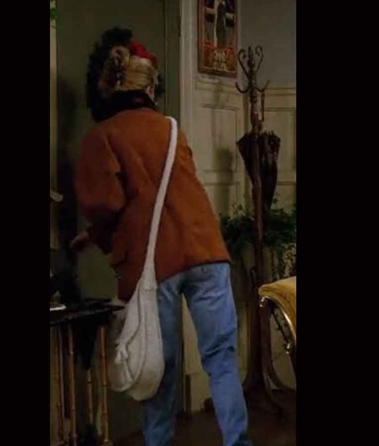 Phoebe Buffay Friends Brown Wool Jacket

