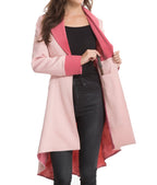 Harry Potter Queenie Goldstein Pink Wool Coat
