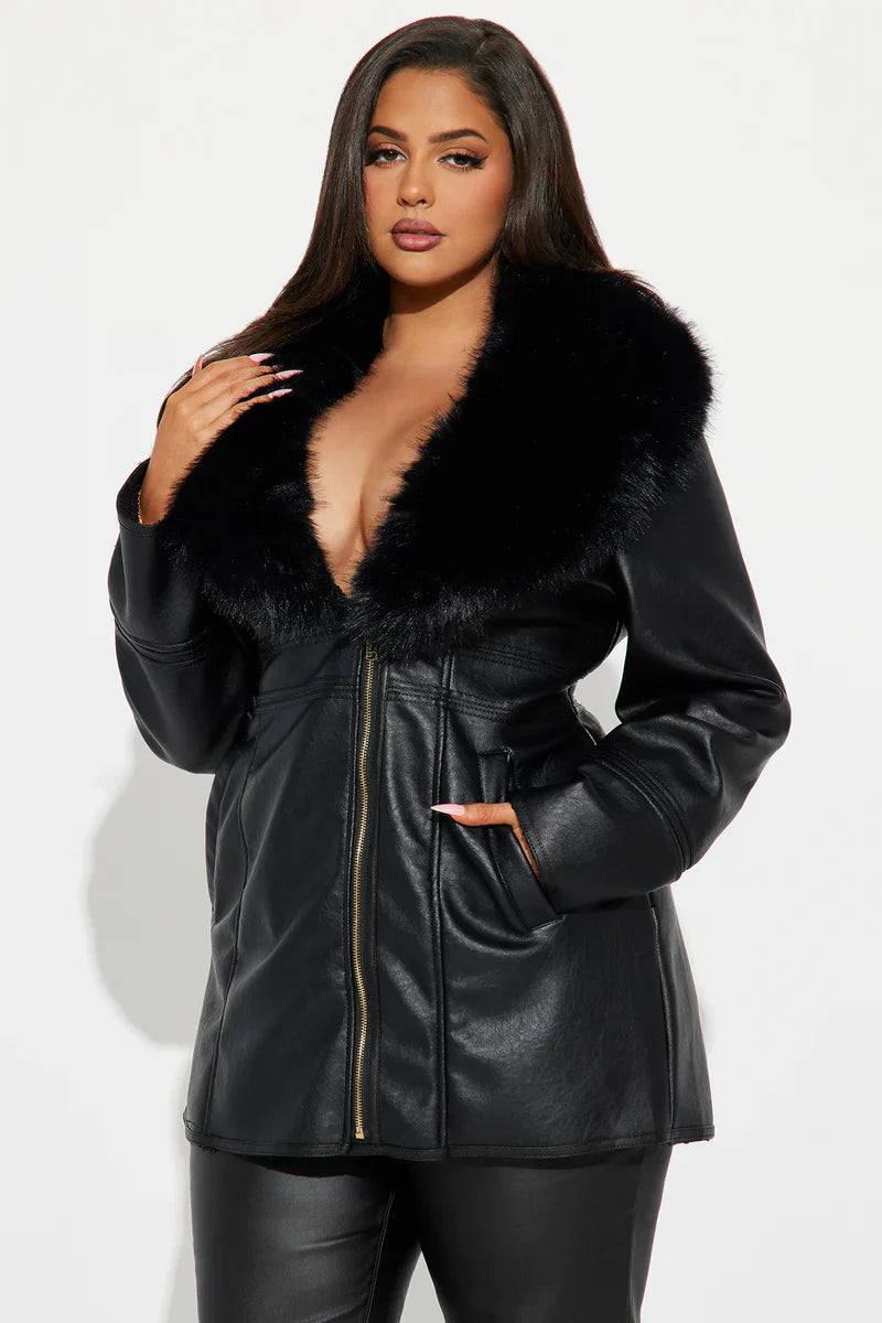 FashionNova-After-Hour-Faux-Leather-Coat-Black