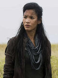 
 Luciana Galvez The Walking Dead Season 4 Brown Jacket

