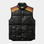 Fight Club Brad Pitt Black Puffer Vest
