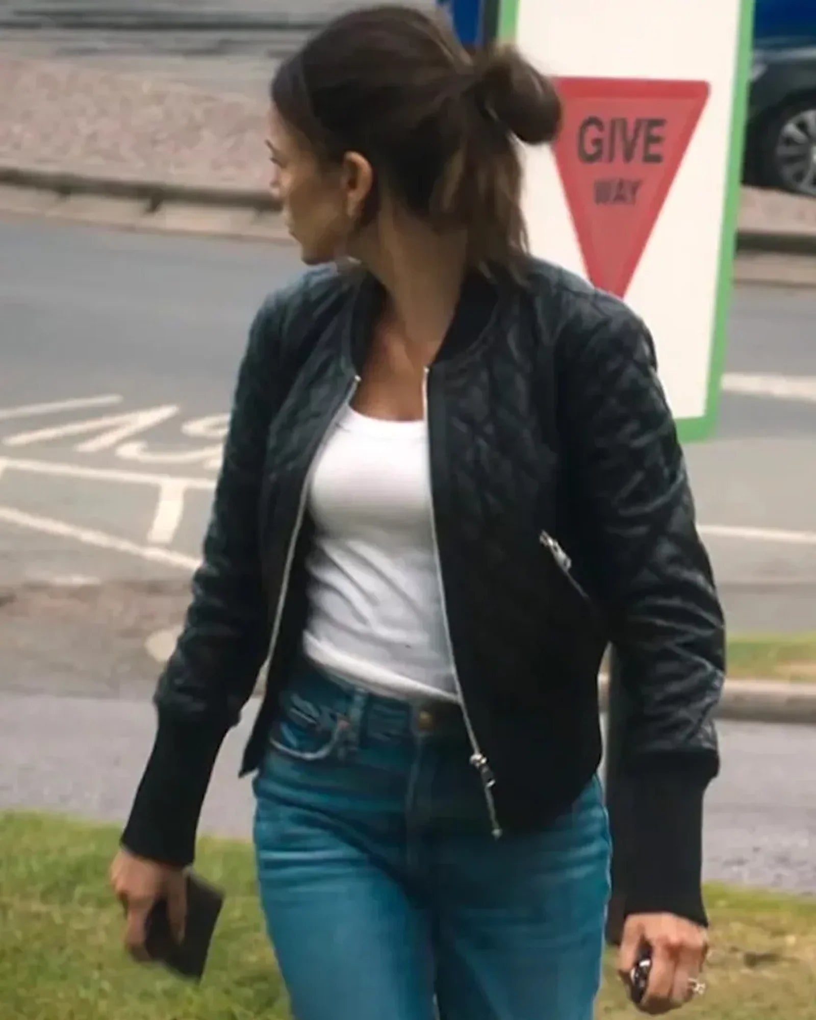 Fool-Me-Once-2024-Michelle-Keegan-Quilted-Black-Jacket