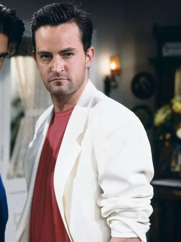 
Friends White Matthew Perry Blazer

