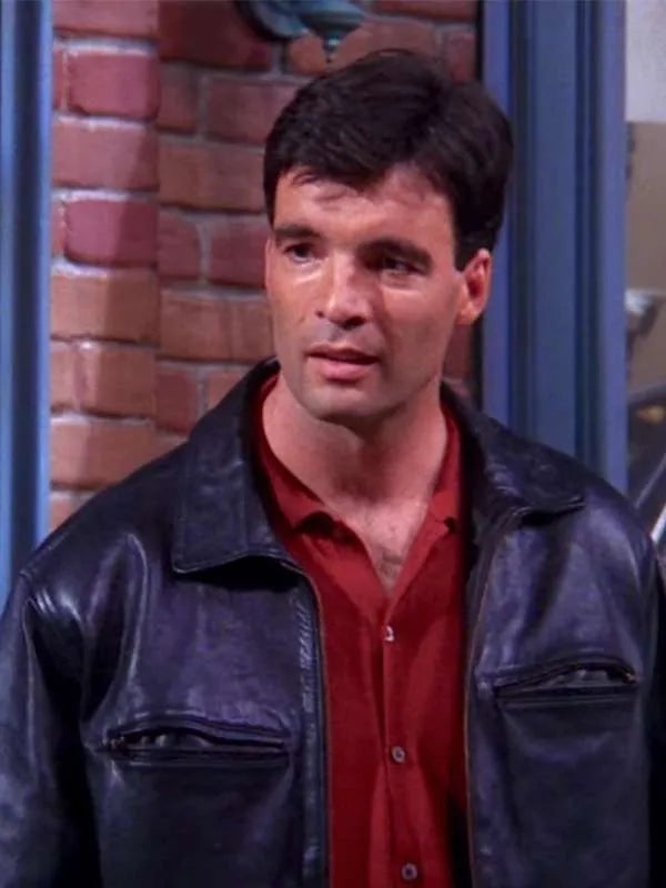 Friends Kevin Ruf Black Leather Jacket