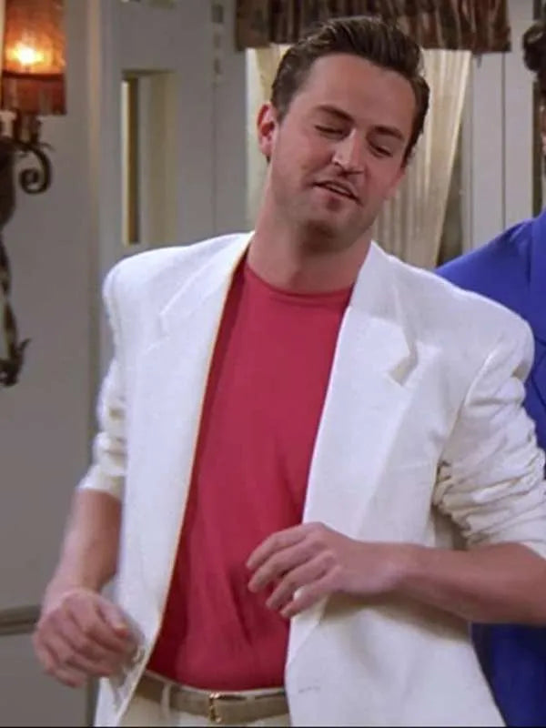 
Friends White Matthew Perry Blazer

