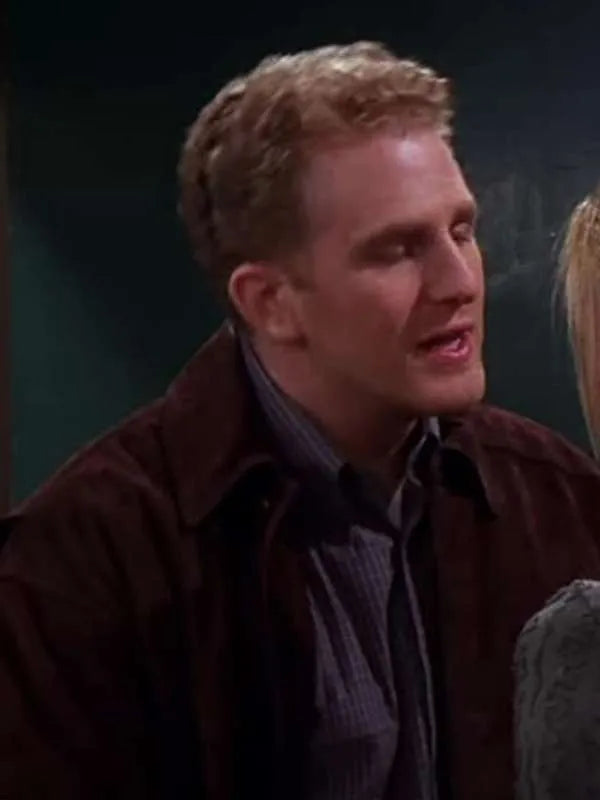
  Friends Michael Rapaport Brown Leather Jacket
