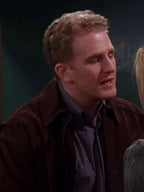 
  Friends Michael Rapaport Brown Leather Jacket
