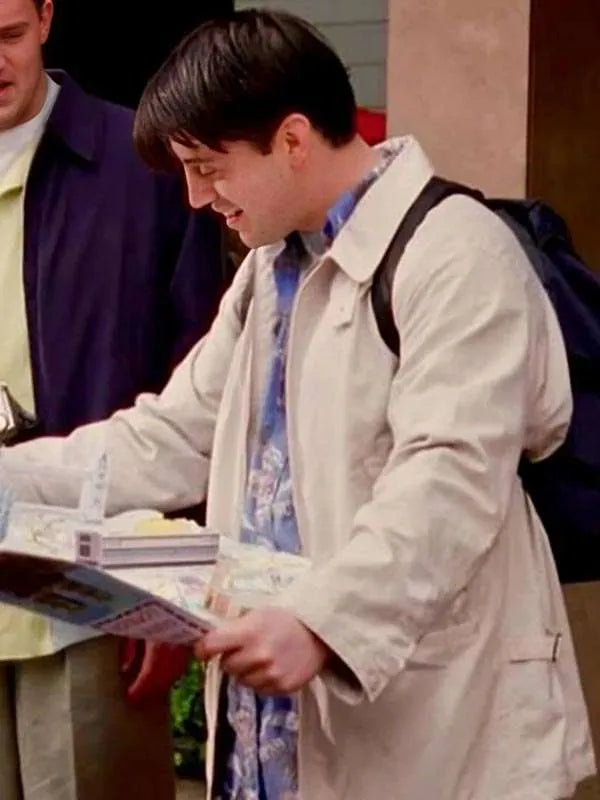
Joey Tribbiani Friends White Cotton Jacket
