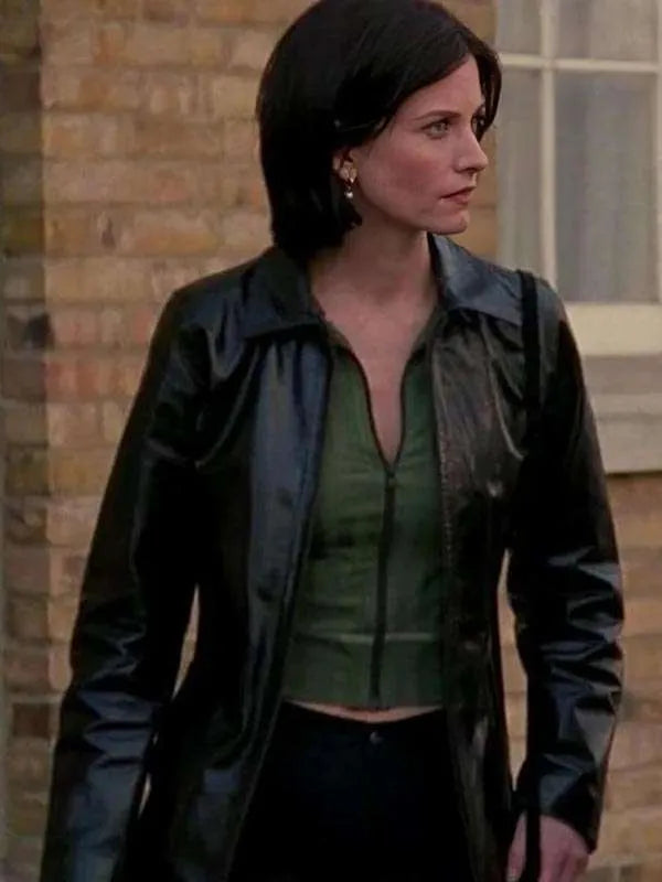 
Monica Geller Friends Black Leather Jacket