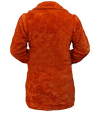 Phoebe Buffay Friends Orange Fur Coat
