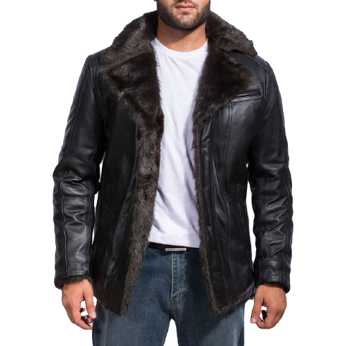 Furcliff-Black-Leather-Jacket