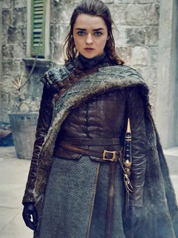 
Game of Thrones Arya Stark    Brown Jacket
