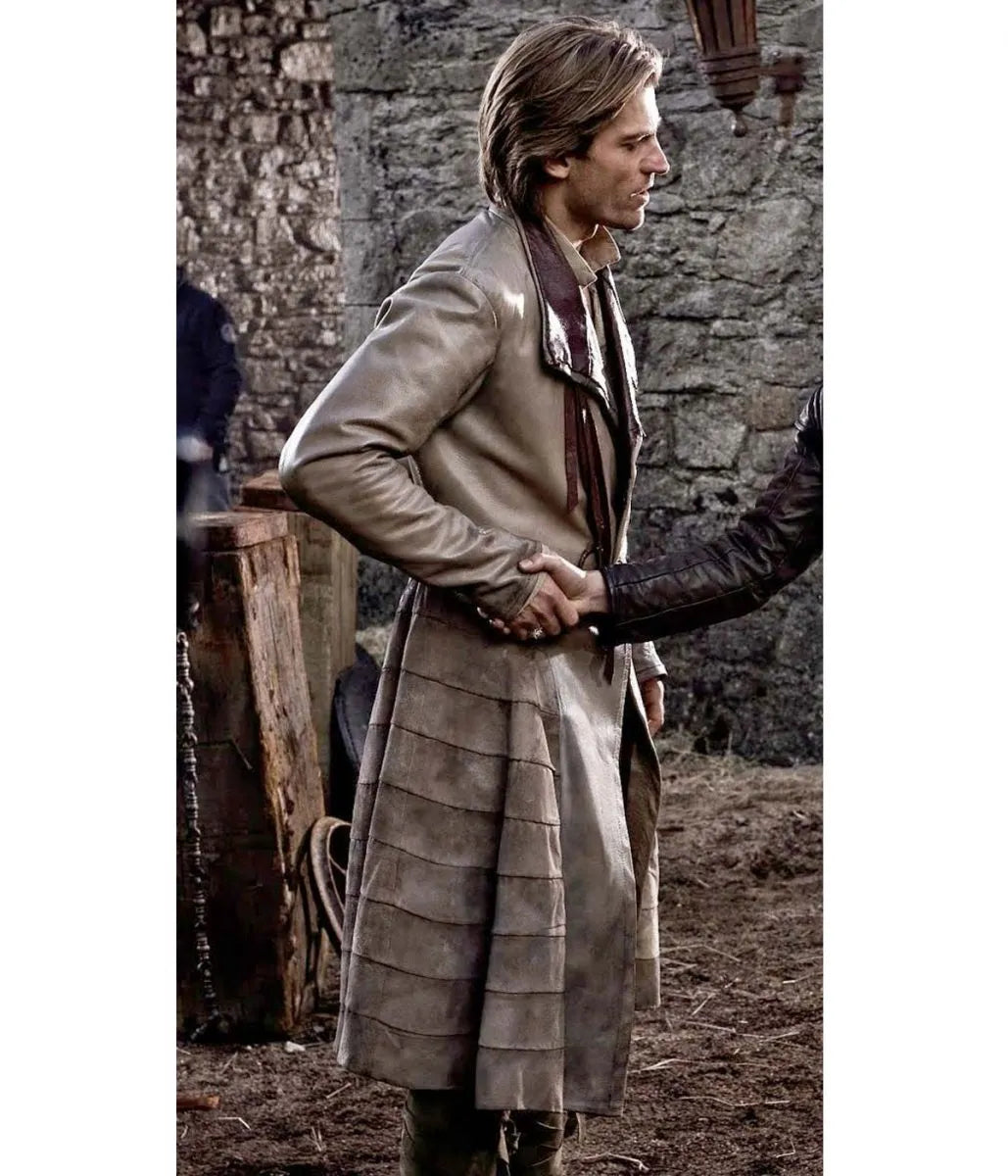 
 Game of Thrones Jaime Lannister  Leather Coatrown 