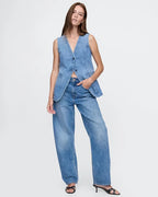 Gap-Longline-Denim-Vest-Women