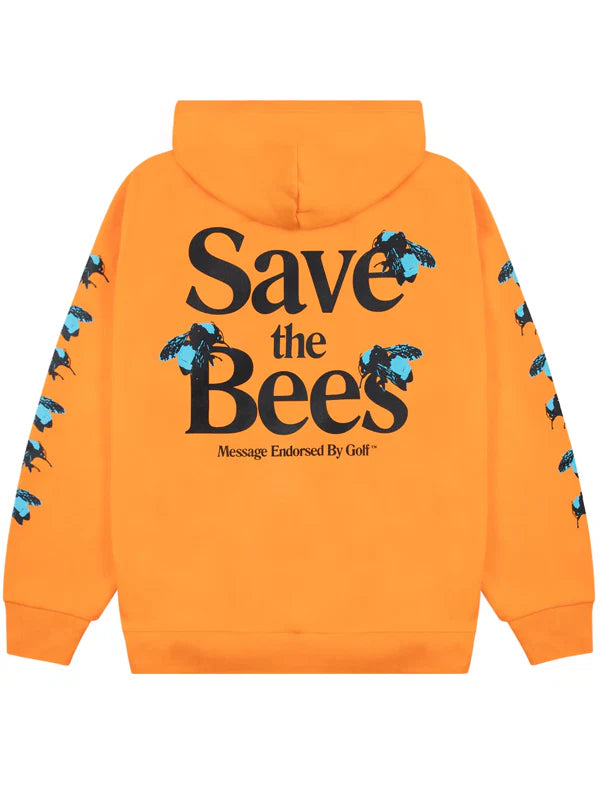 Golf-Save-The-Bees-Hoodie-Orange