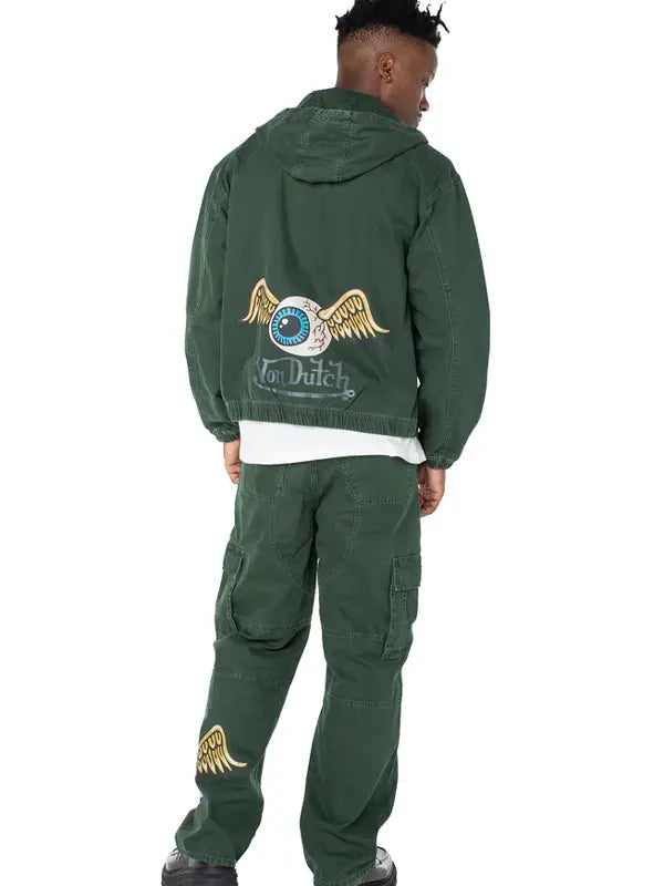 Green Von Dutch Tracksuit