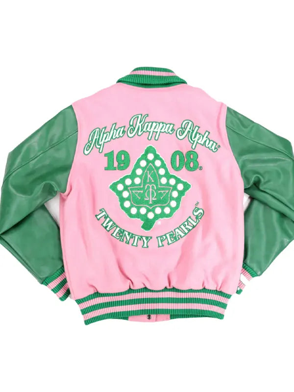 Green AKA Letterman Jacket
