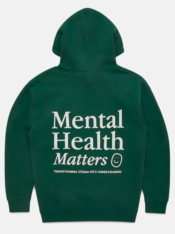 Green Mental Health Matters Hoodie