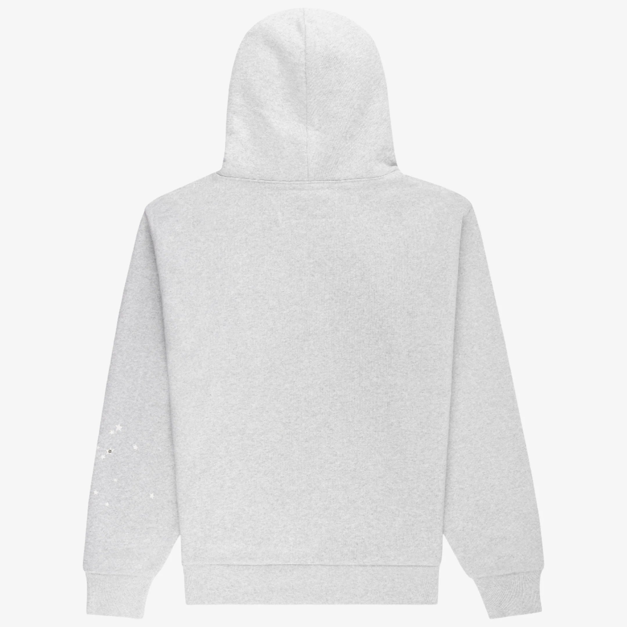Grey I Love Spider Hoodie