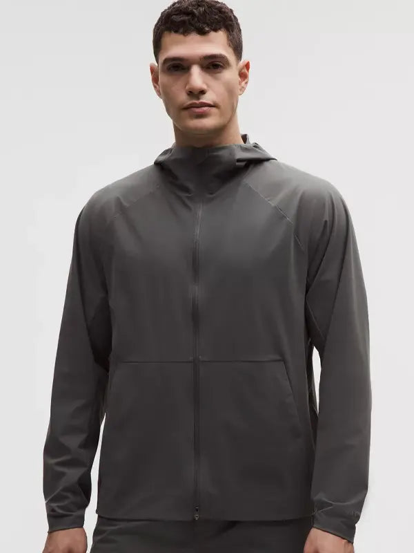 Grey Lululemon Pace Breaker Jacket