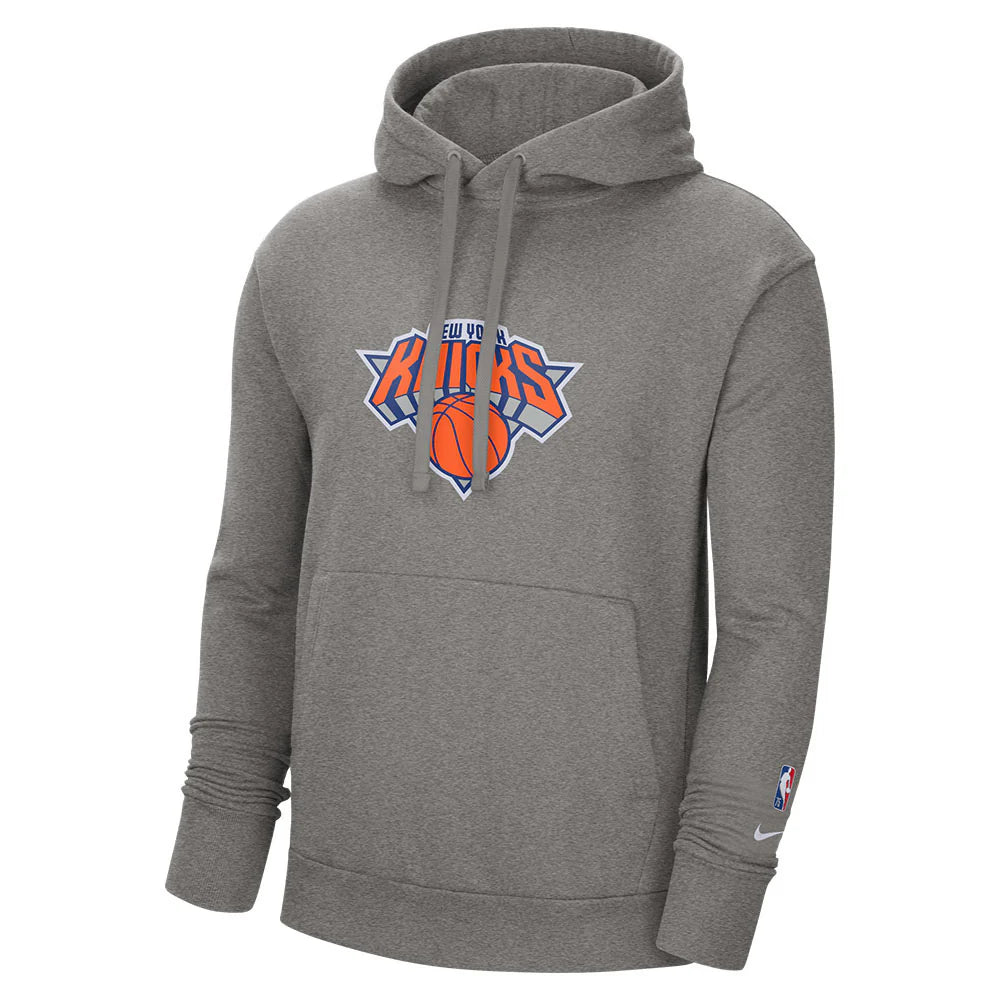 Grey New York Knicks Hoodie