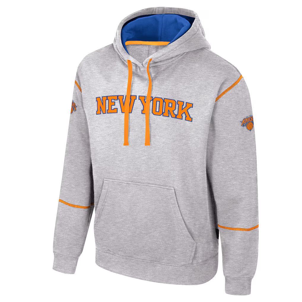 Grey New York Knicks Hoodie