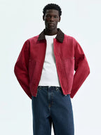 HM-Short-Workwear-Jacket-Red